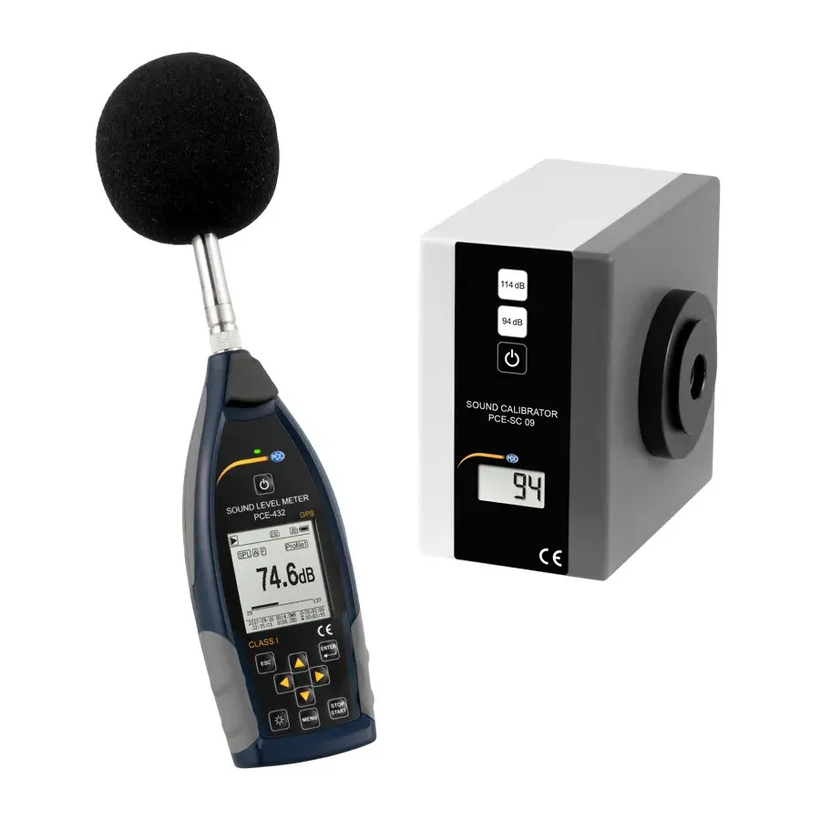 PCE Instruments PCE-432-SC 09 Kit Misuratore di Livello Sonoro