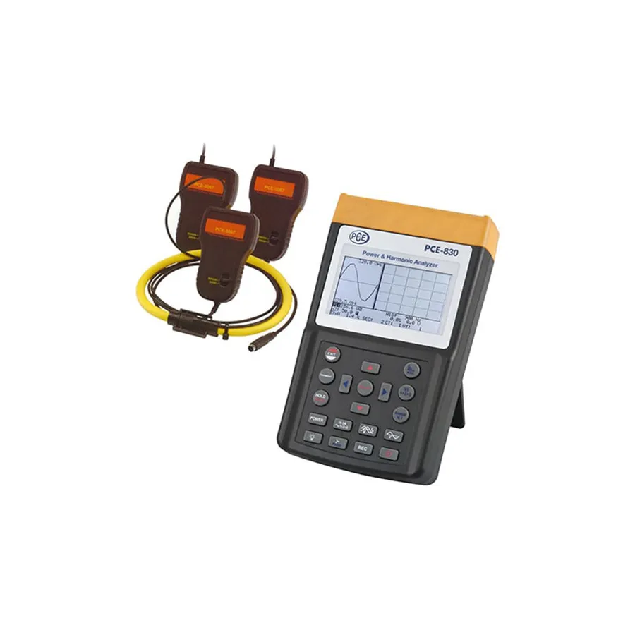 PCE Instruments PCE-830-3 Misuratore di Potenza Trifase con Registrazione Dati
