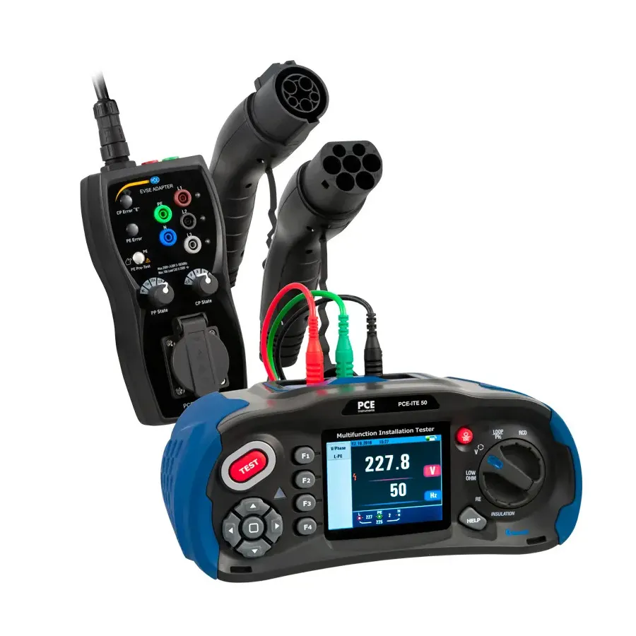 PCE Instruments PCE-EVSE-KIT2 Set Tester per Veicoli Elettrici