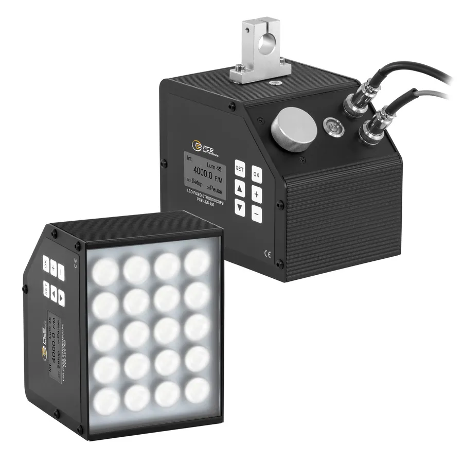 PCE Instruments PCE-LES 400 Stroboscopio LED Fisso