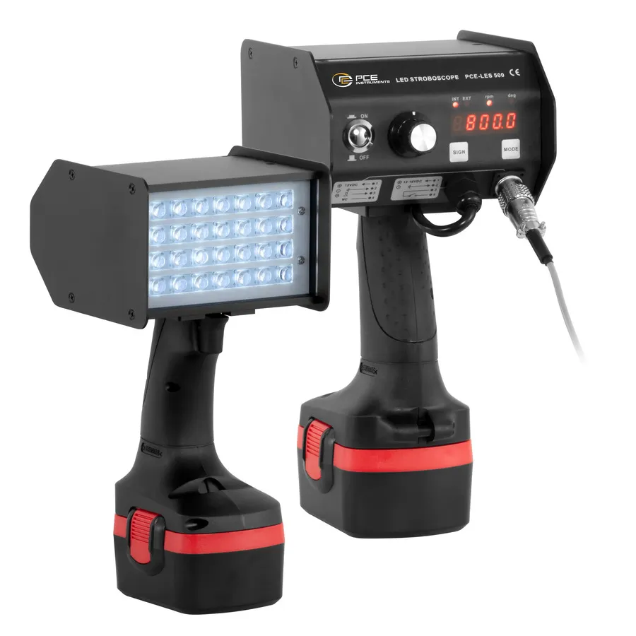 PCE Instruments PCE-LES 500 Stroboscopio LED Portatile