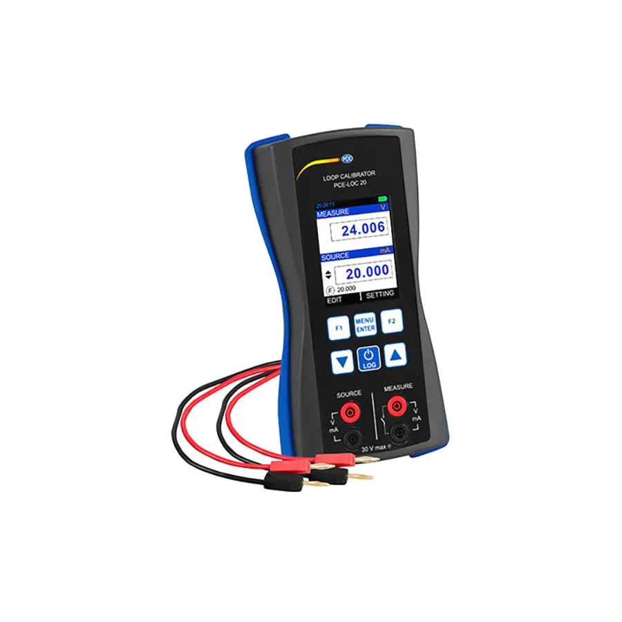 PCE Instruments PCE-LOC 20 Calibratore di Loop con Registratore Dati