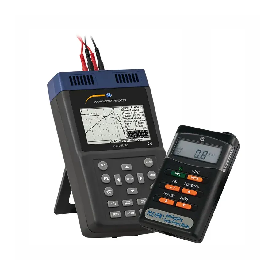 PCE Instruments PCE-PVA 100-SPM 1-KIT Kit di Test Fotovoltaico