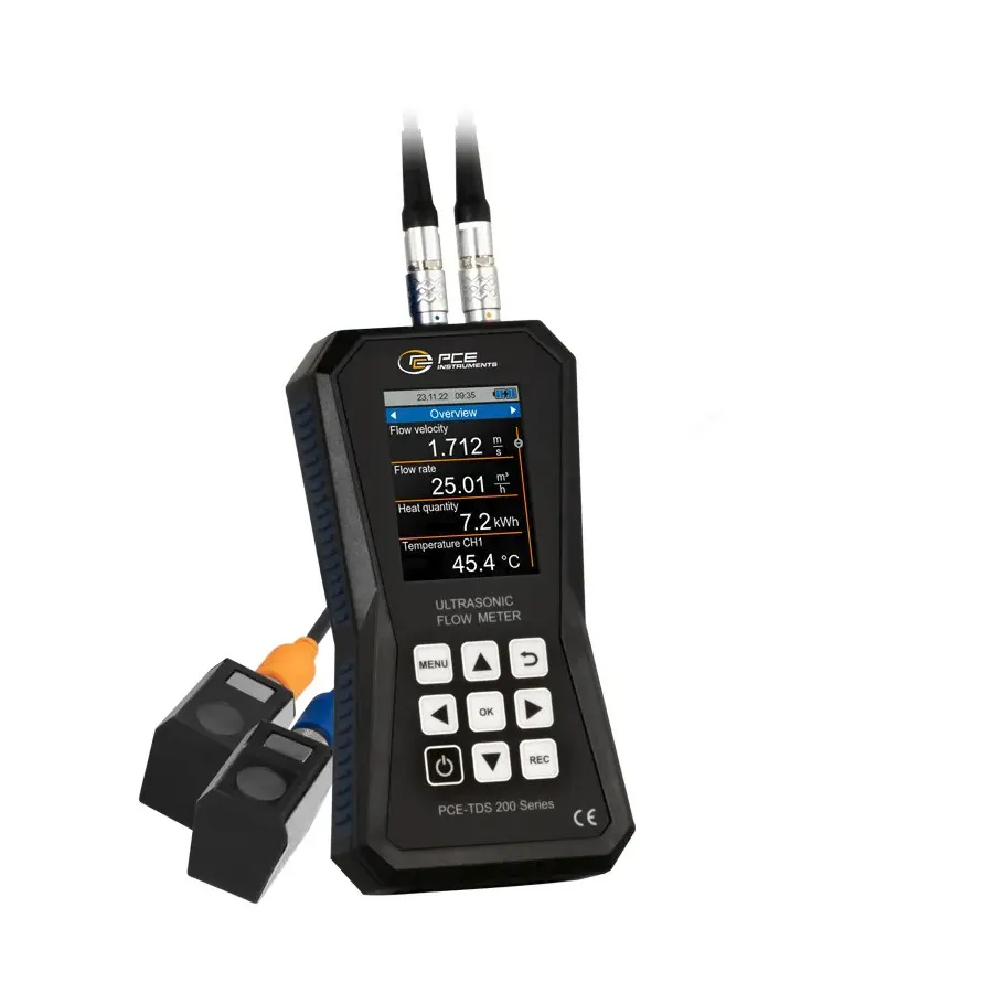 PCE Instruments PCE-TDS 200 S Misuratore di Flusso Ultrasonico