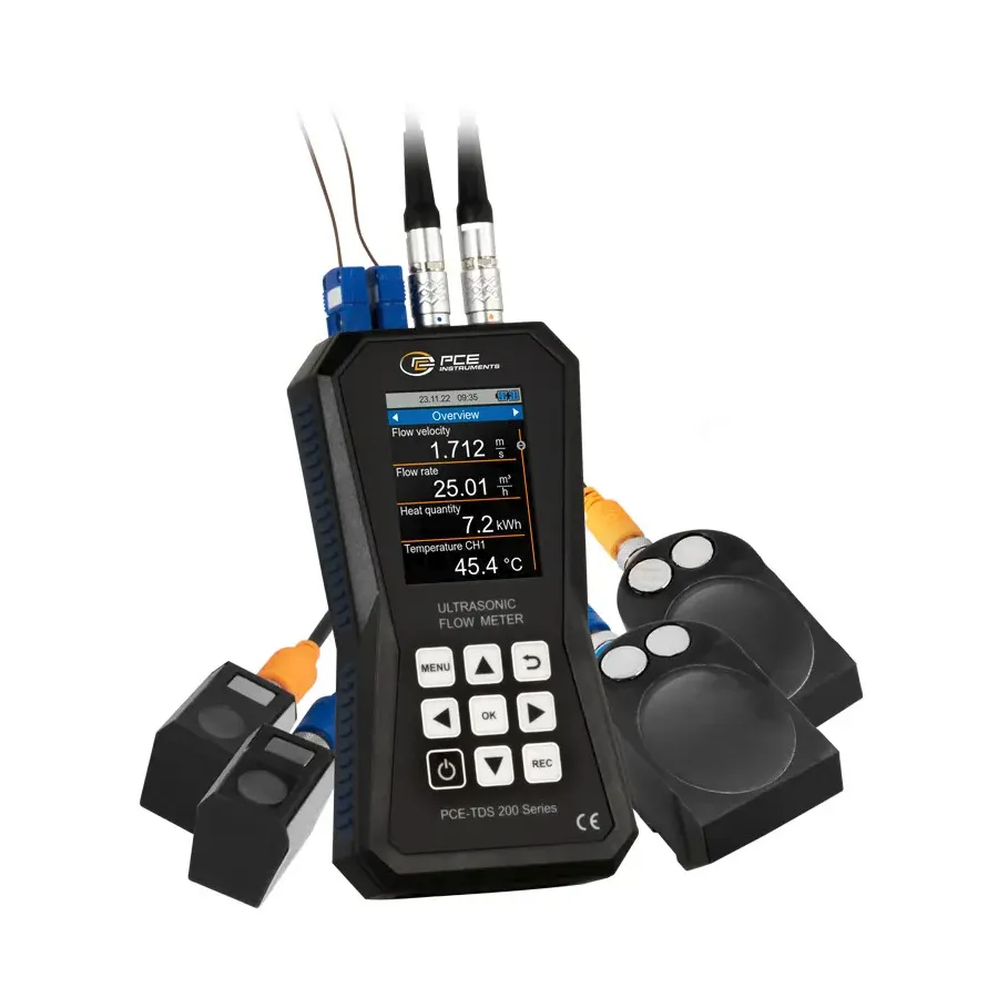 Misuratore di portata ultrasonica PCE Instruments PCE-TDS 200+ SL