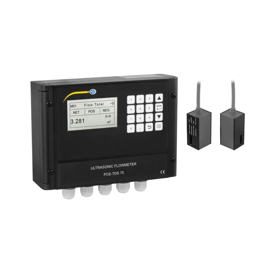Misuratore di portata ultrasonica PCE Instruments PCE-TDS 75