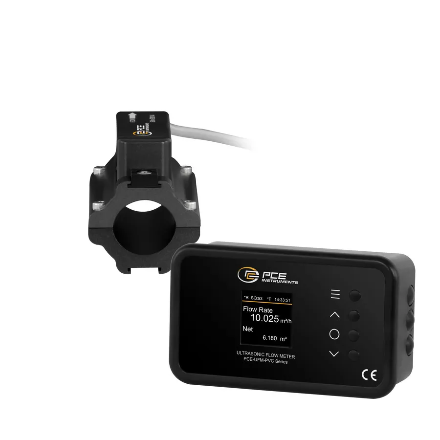 PCE Instruments PCE-UFM 25PVC Misuratore di portata ultrasonica a pinza