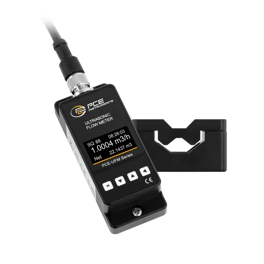 PCE Instruments PCE-UFM 4 Misuratore di portata ultrasonica a pinza compatto