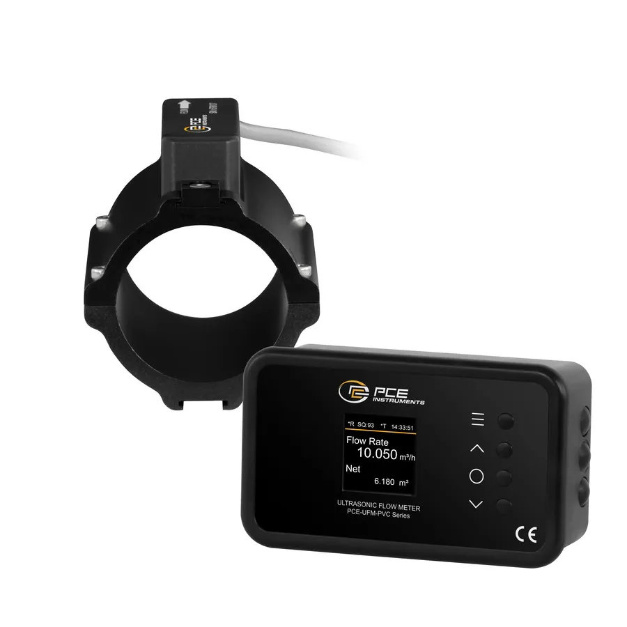 PCE-UFM 50PVC Misuratore di portata ultrasonica a pinza