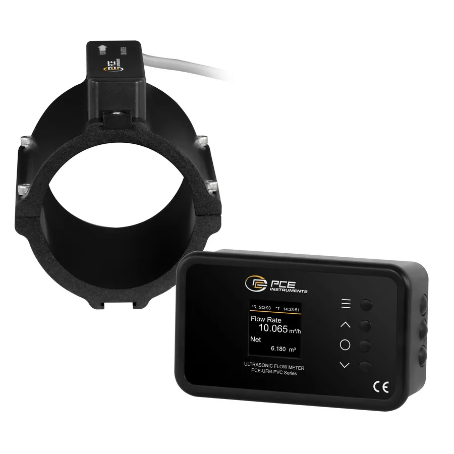 PCE Instruments PCE-UFM 65PVC Misuratore di Flusso Ultrasonic a Pinza