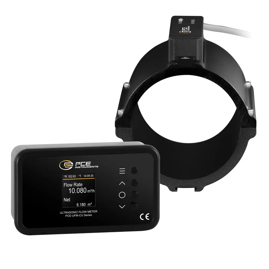 PCE Instruments PCE-UFM 80CU Misuratore di Flusso Ultrasonic a Pinza