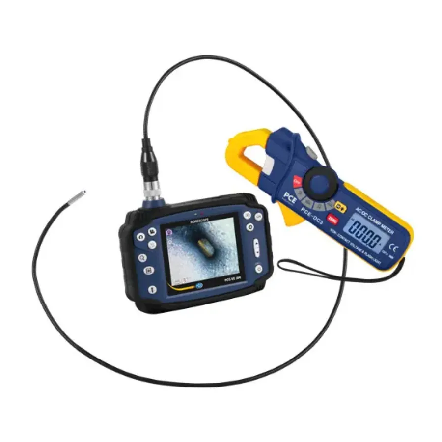 PCE Instruments PCE-VE 200-KIT2 Kit Videoscopio e Pinza Amperometrica
