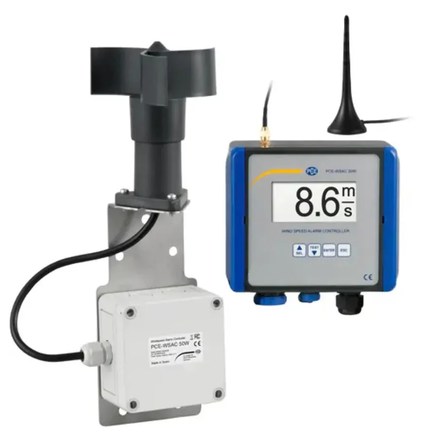 PCE Instruments PCE-WSAC 50W+ 24 Misuratore di Velocità del Vento