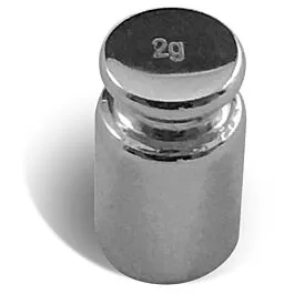 Peso di Taratura PROCISION 11122302-316L da 2g