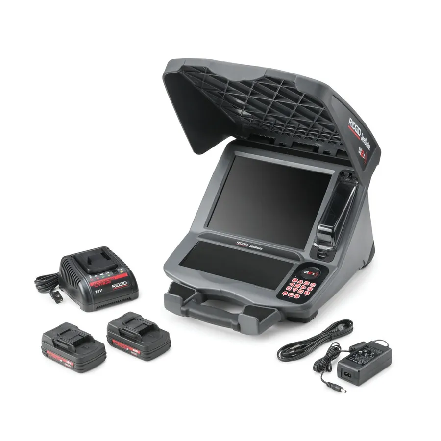 Monitor RIDGID 57288 CS12x con 2 Batterie e Caricabatterie