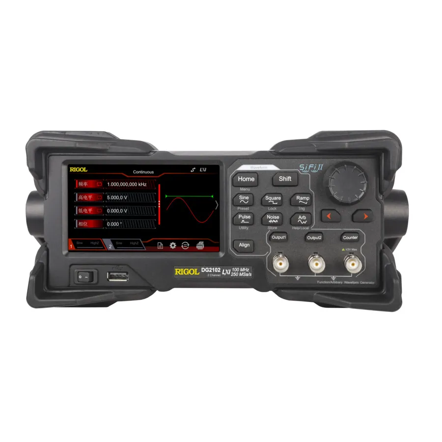 Generatore di forme d'onda arbitrarie RIGOL DG2102