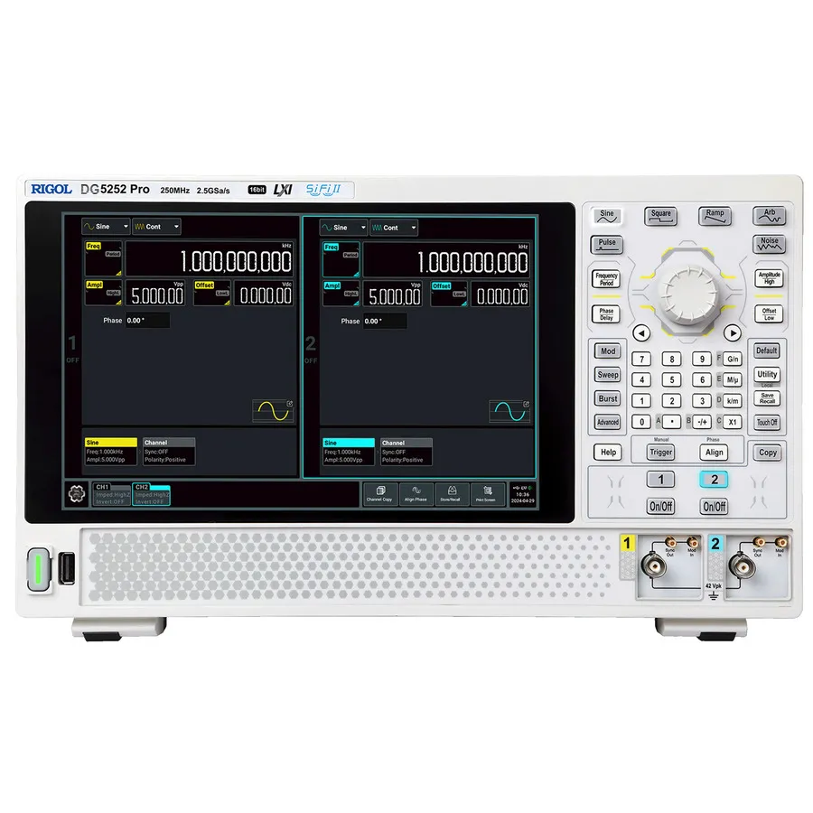 RIGOL DG5252 Pro Generatore di Funzioni/Forme d'Onda Arbitrarie