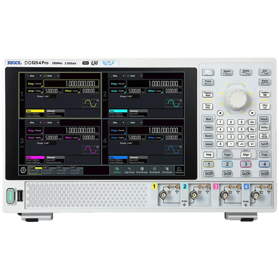 RIGOL DG5254 Pro Generatore di Funzioni/Forme d'Onda Arbitrarie