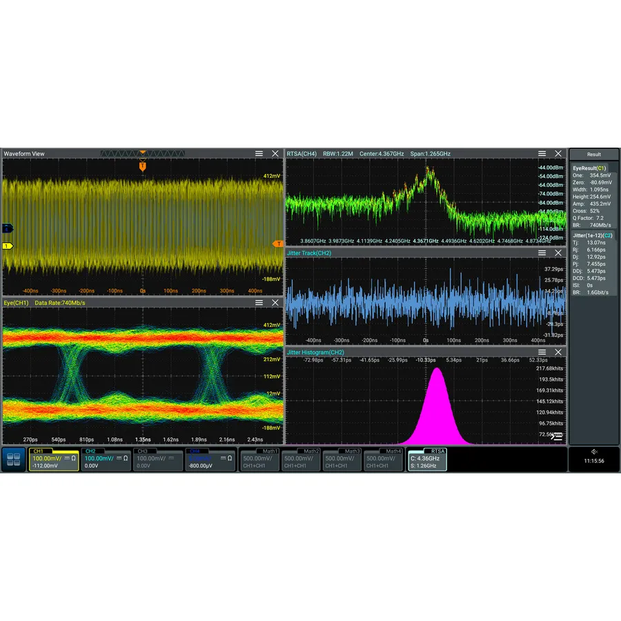 RIGOL DS70000-USBC Software di Test di Pre-conformità USB 2.0