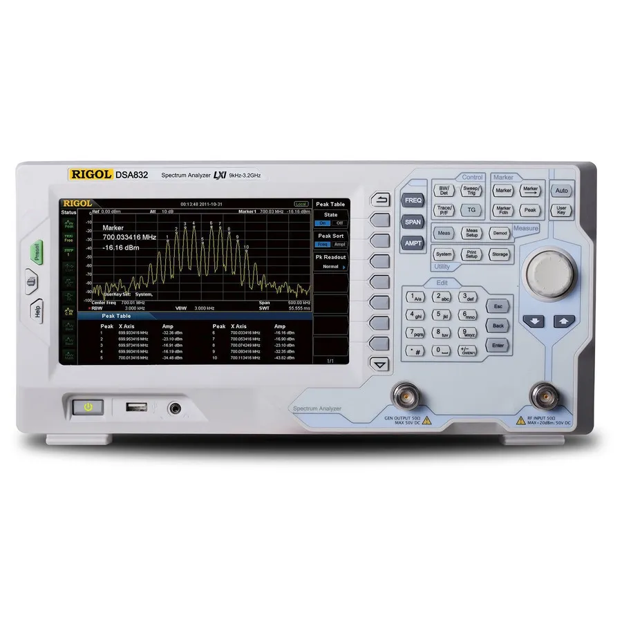 Analizzatore di Spettro RF RIGOL DSA832E-TG