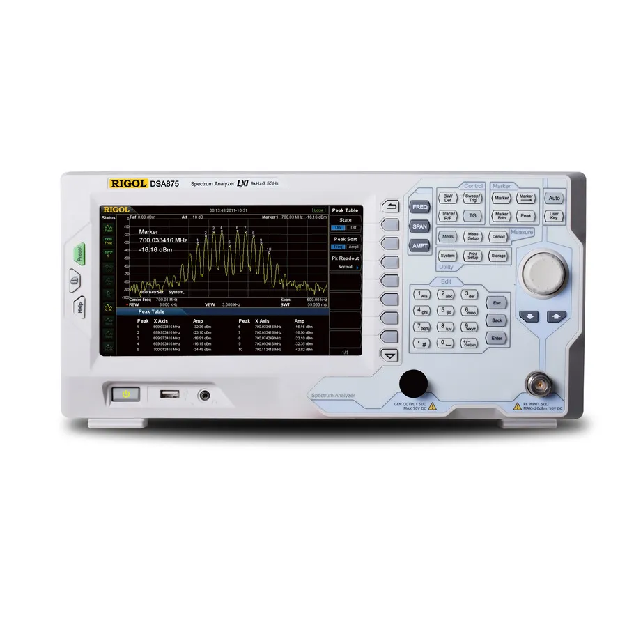 Analizzatore di Spettro RF RIGOL DSA875