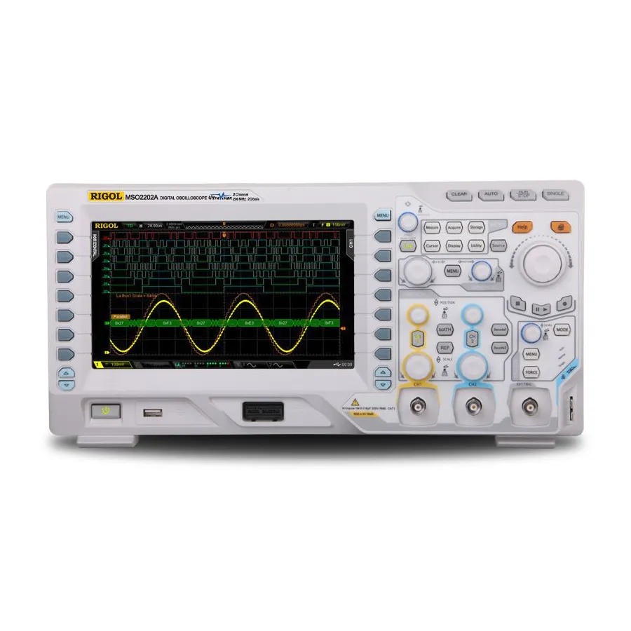 RIGOL MSO2202A-S Oscilloscopio con Segnali Misti