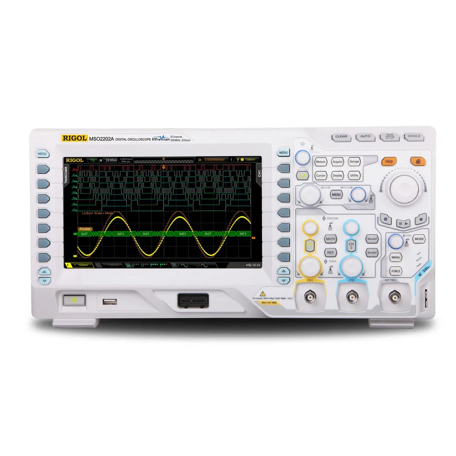RIGOL MSO2202A Oscilloscopio con Segnali Misti