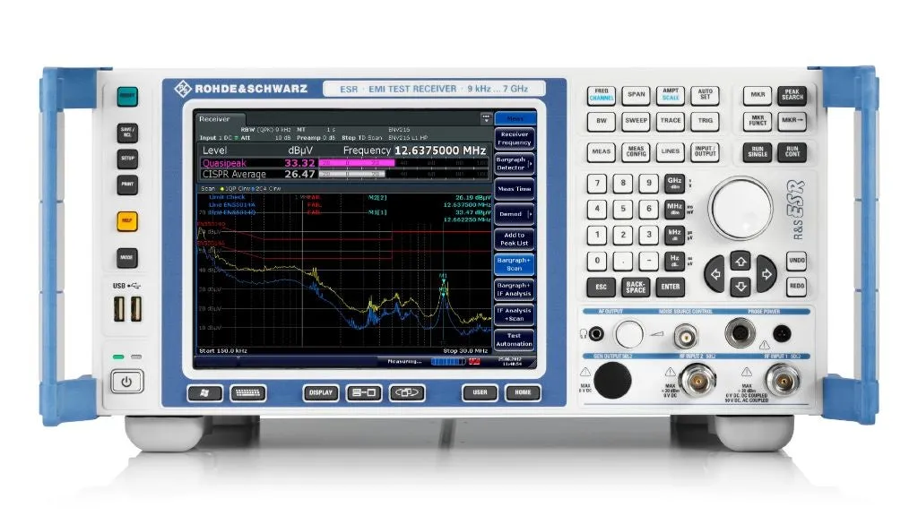 Ricevitore di prova EMI Rohde & Schwarz ESR26