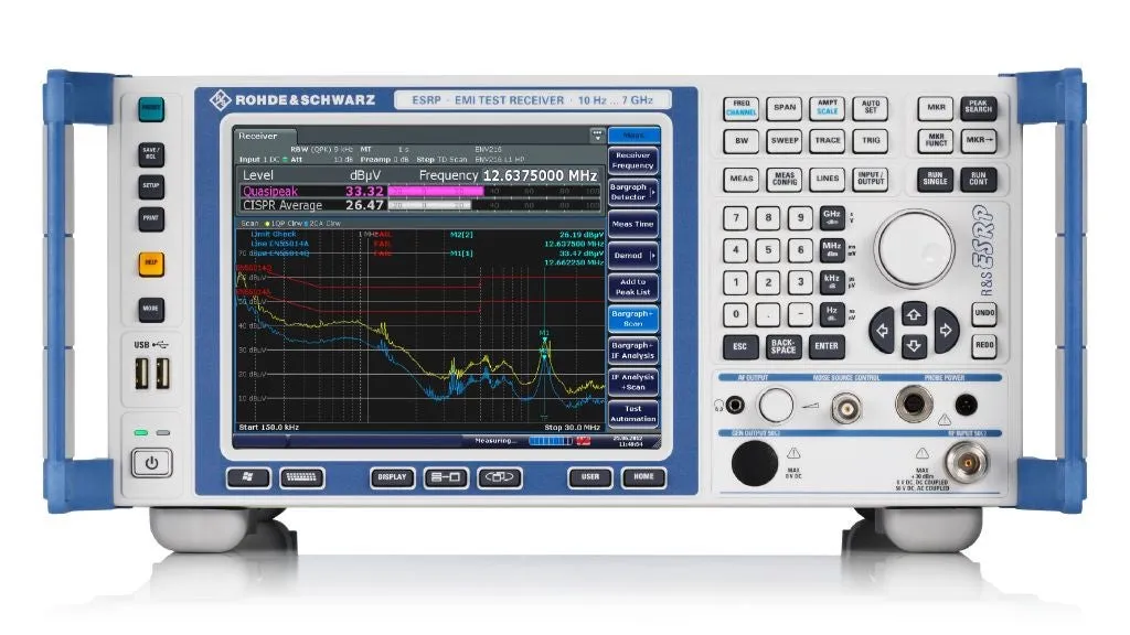 Ricevitore di prova EMI Rohde & Schwarz ESRP7