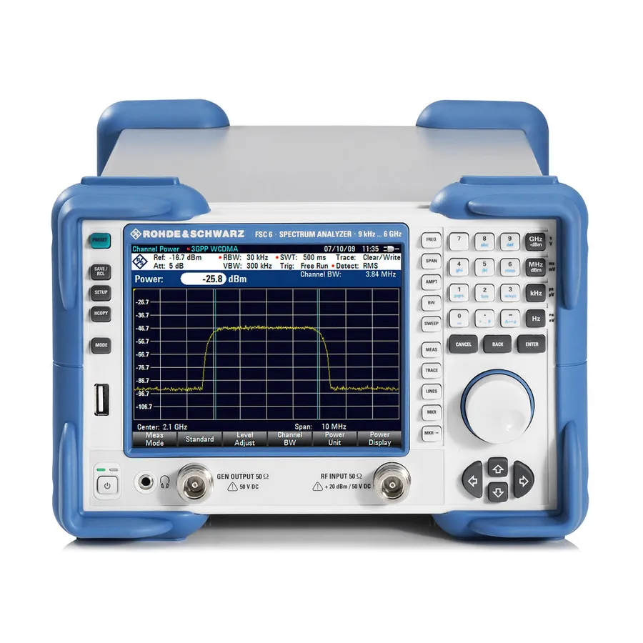Analizzatore di spettro Rohde & Schwarz FSC6 con generatore di tracciamento