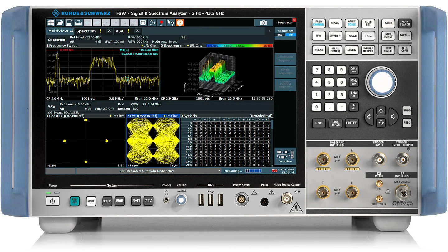 Analizzatore di segnale e spettro Rohde & Schwarz FSW50