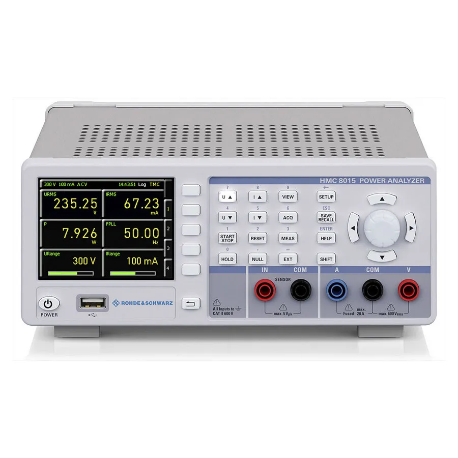 Bundle Analizzatore di Potenza Rohde & Schwarz HMC8015COM