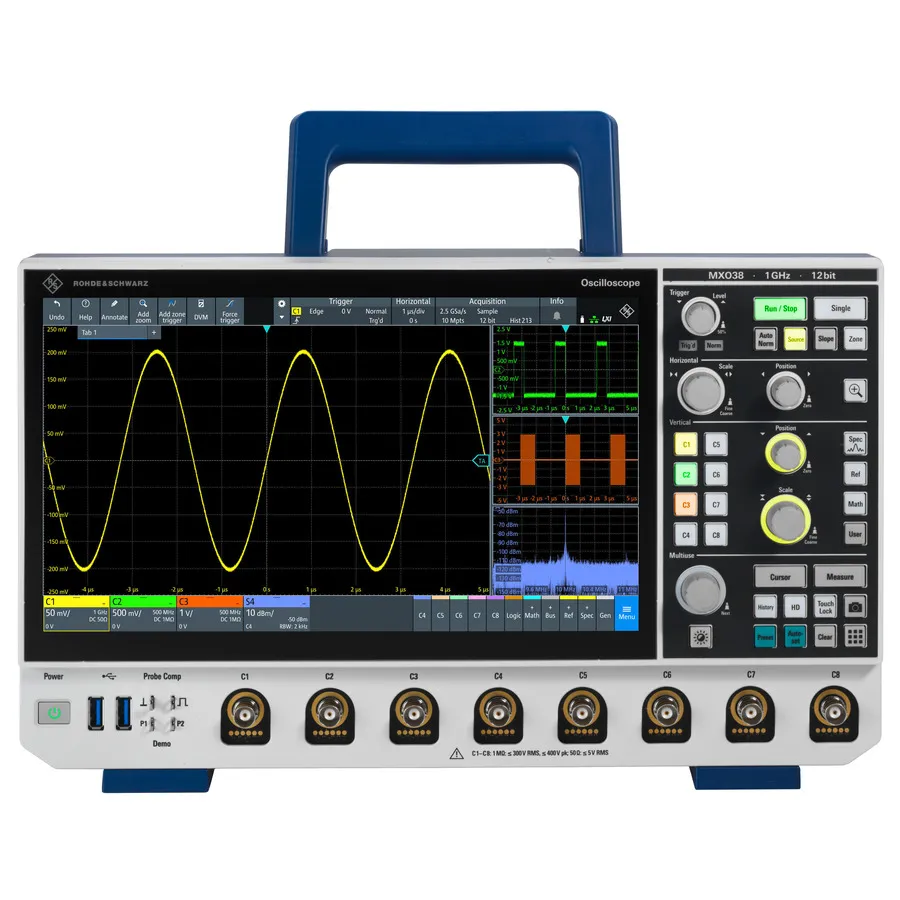 Oscilloscopio in segnale misto Rohde & Schwarz MXO38-2PK