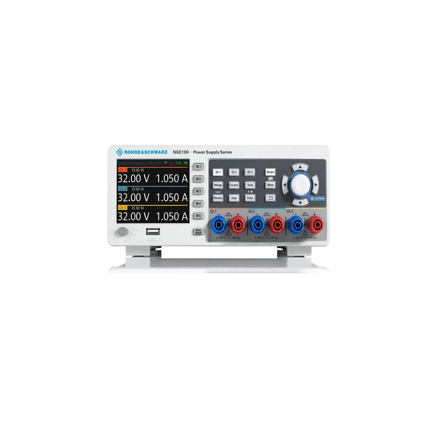 Rohde & Schwarz NGE103B Bundle Alimentatore CC a Tripla Uscita