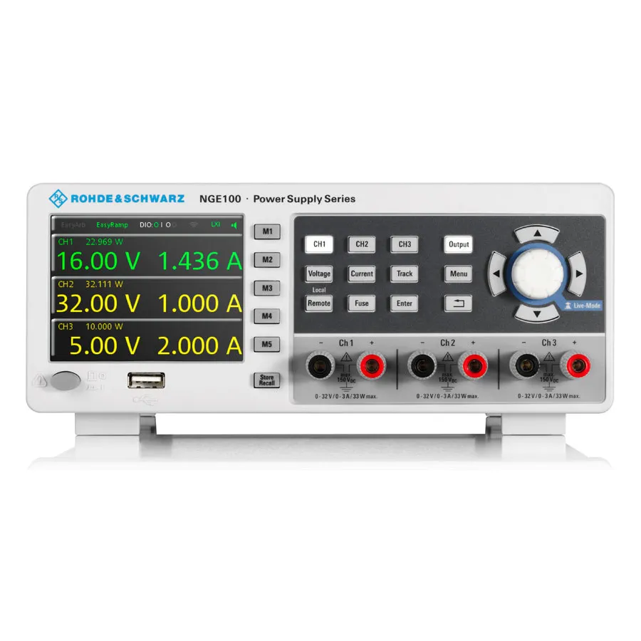 Rohde & Schwarz NGE103B Alimentatore CC