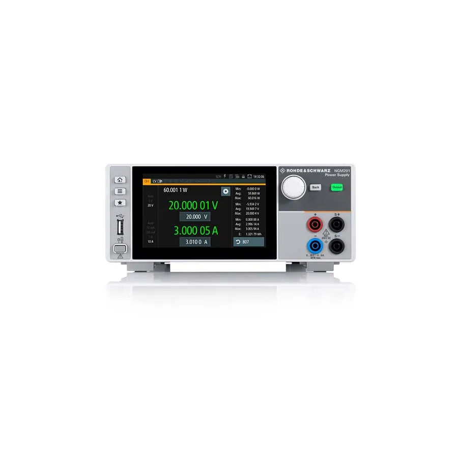 Alimentatore CC Rohde & Schwarz NGM201