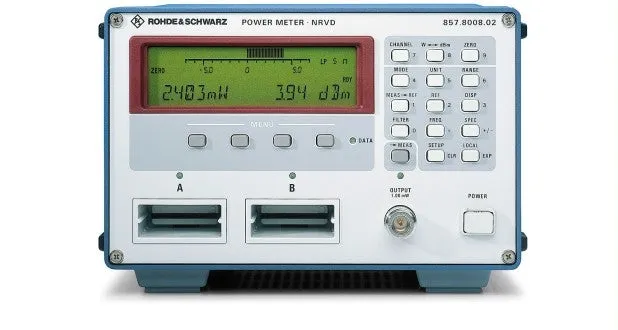 Misuratore di potenza a due canali Rohde & Schwarz NRVD
