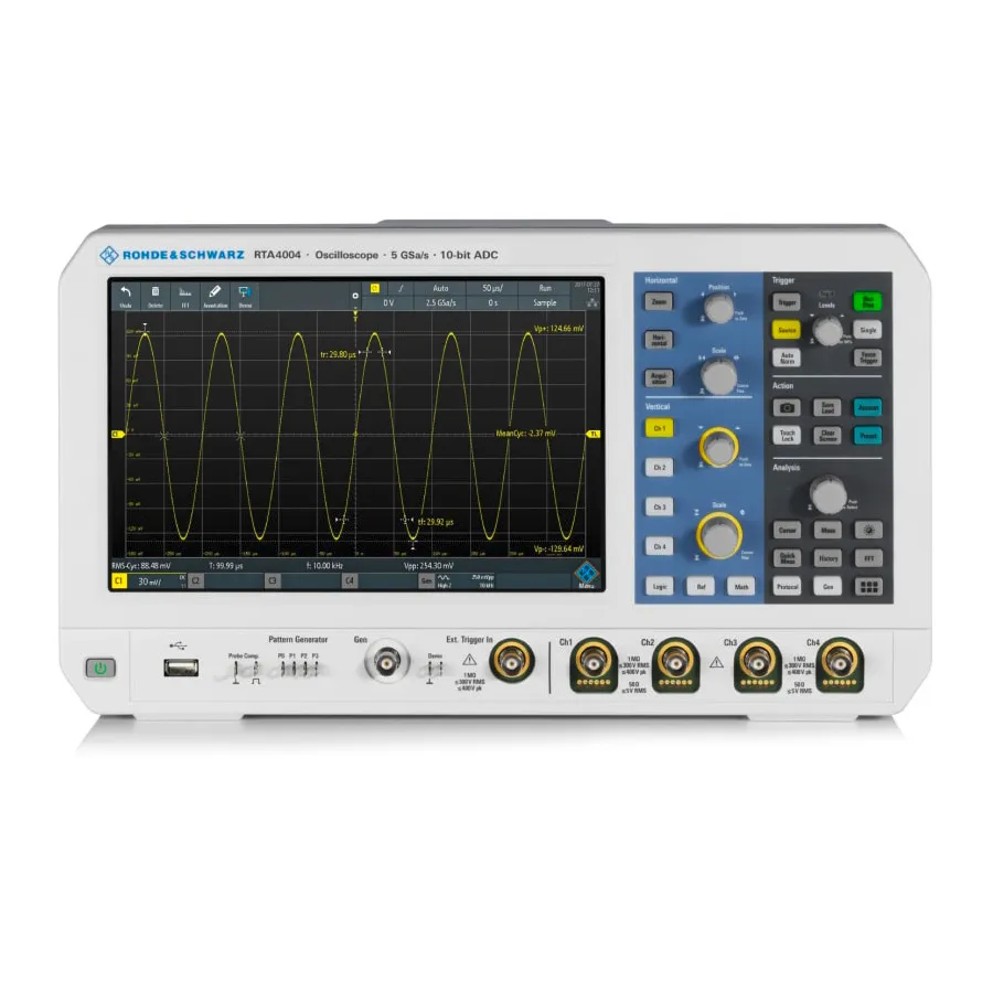 Pacchetto oscilloscopio digitale Rohde & Schwarz RTA4K-04M