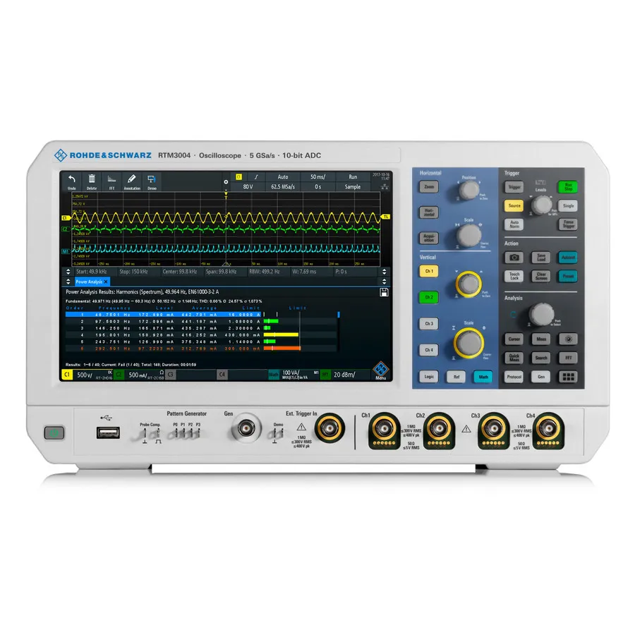 Oscilloscopio digitale Rohde & Schwarz RTM-BNDL