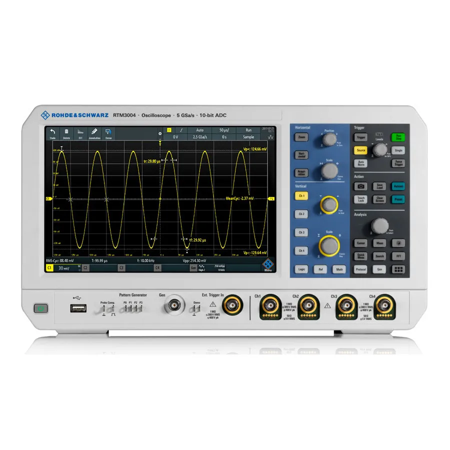 Oscilloscopio digitale Rohde & Schwarz RTM3004