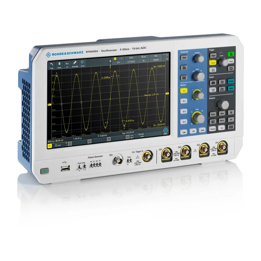Rohde & Schwarz RTM3K-24 Oscilloscopio Digitale