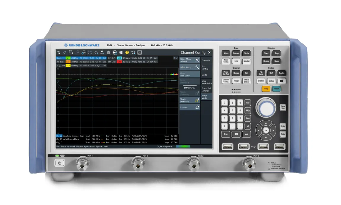 Rohde & Schwarz ZNB26 Analizzatore di Rete Vettoriale (4 Porte)