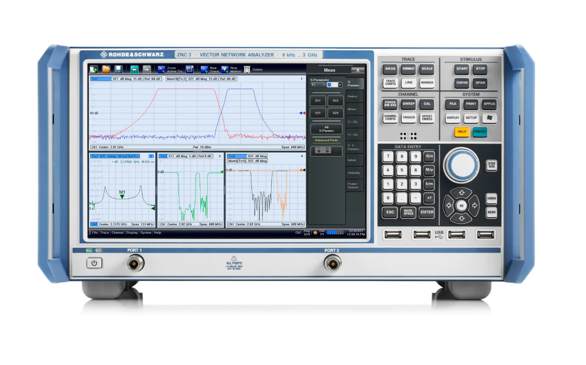 Analizzatore di rete vettoriale Rohde & Schwarz ZNC3