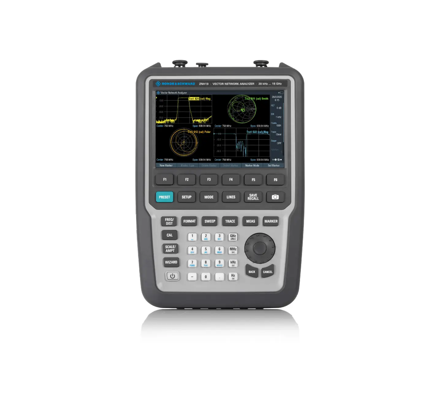 Analizzatore di reti vettoriali portatile Rohde & Schwarz ZNH8