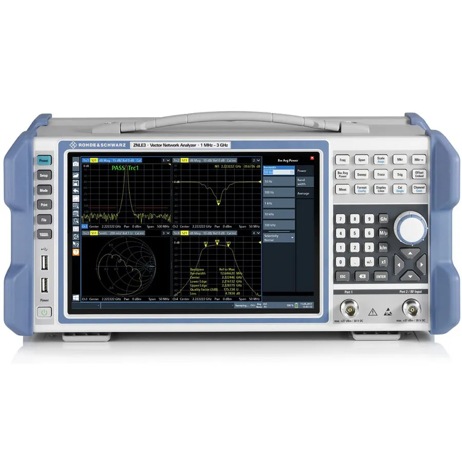 Pacchetto Analizzatore di rete vettoriale Rohde & Schwarz ZNLE3-COM