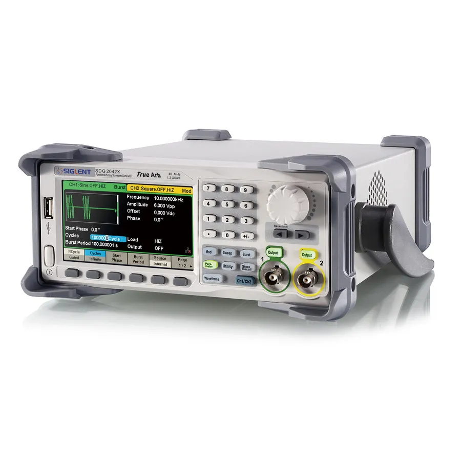 Siglent SDG2122X Generatore Funzione/Forma d'Onda Arbitraria