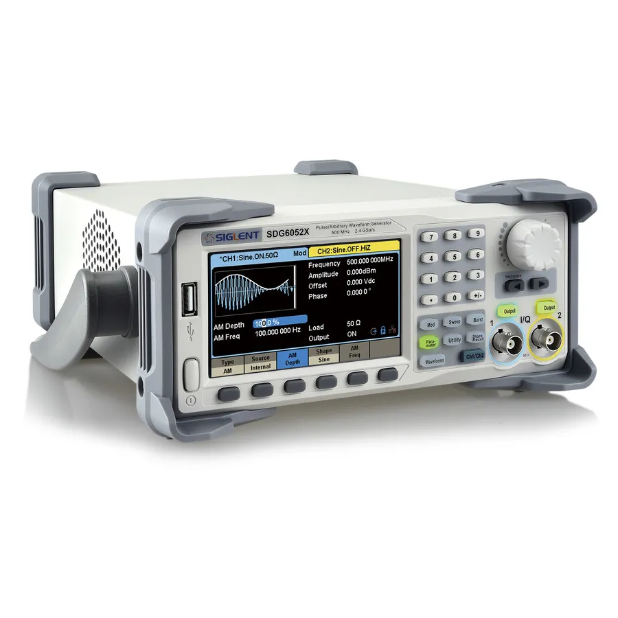Siglent SDG6052X Generatore 500MHz Dual-Channel Funzione/Forma d'Onda Arbitraria