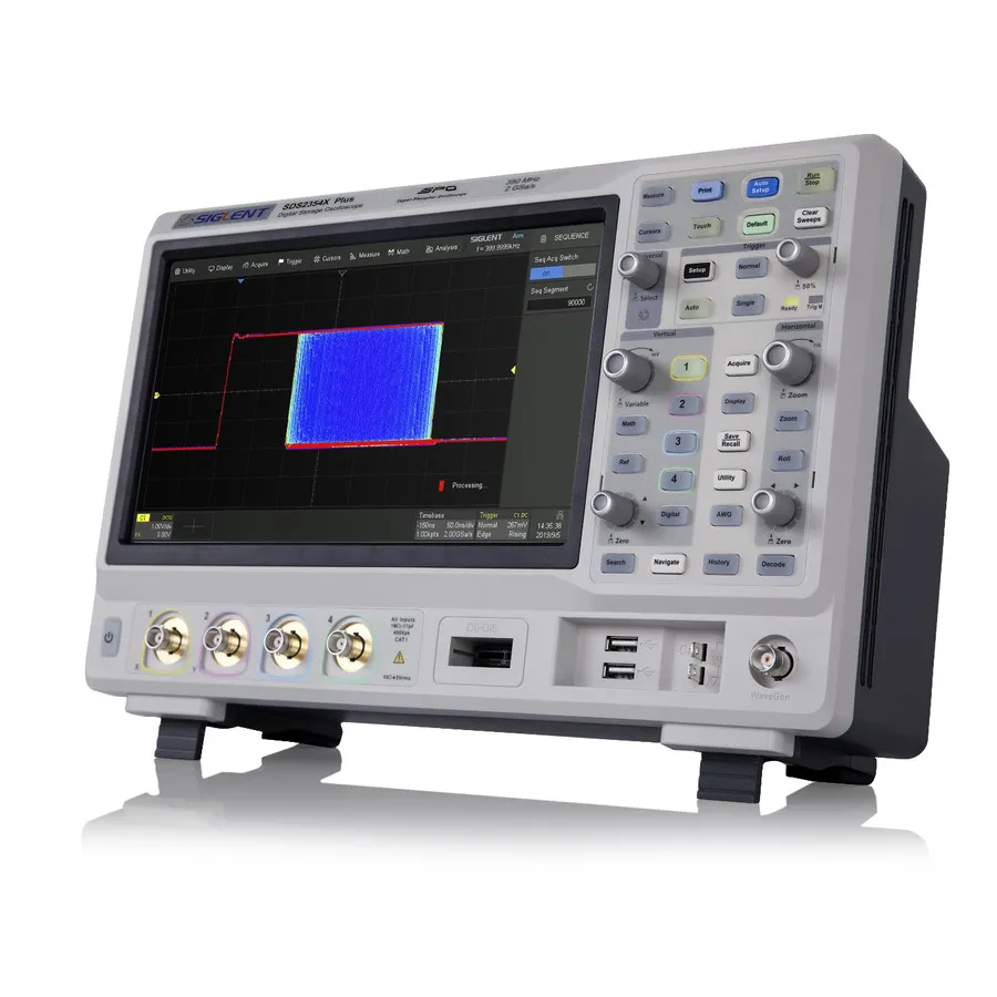 Siglent SDS2204X Plus Oscilloscopio Super Phosphor