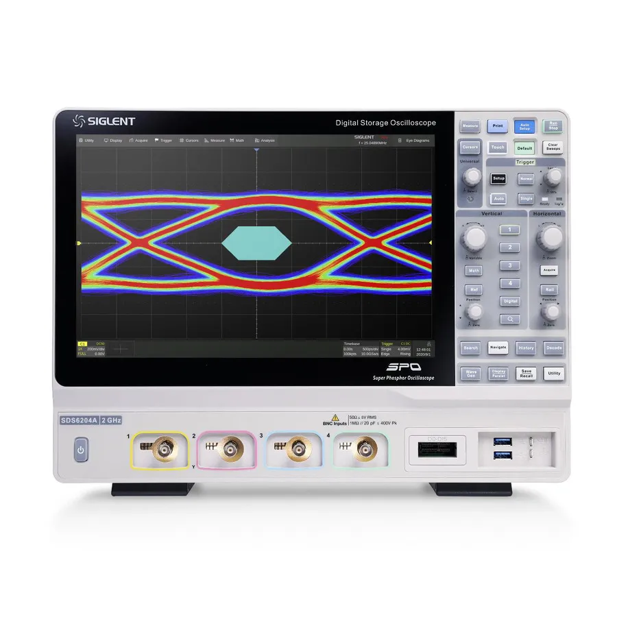Oscilloscopio digitale Siglent SDS6204A