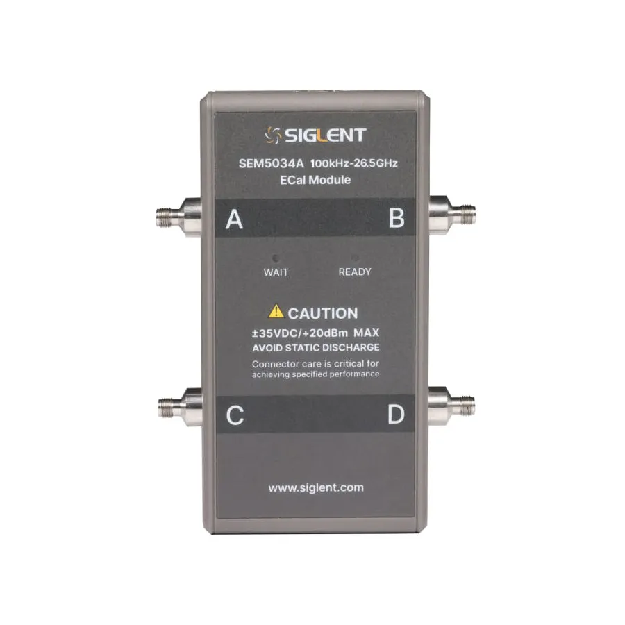 Modulo di calibrazione elettronica Siglent SEM5034A
